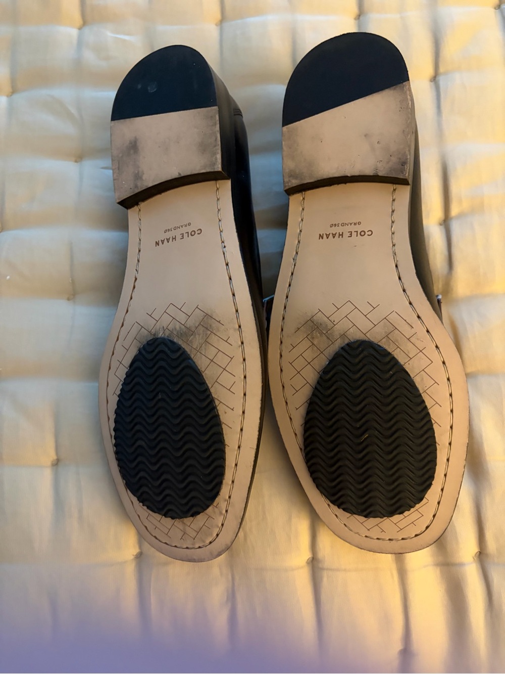 Cole Haan real leather penny loafers & Box - Picture 2 of 4